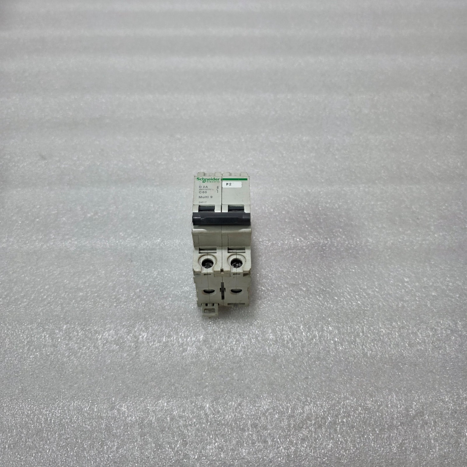 S ELECTRIC MULTI 9 C60 D2A 2 POLE MINIATURE CIRCUIT BREAKER MCB 2A 480Y/277V