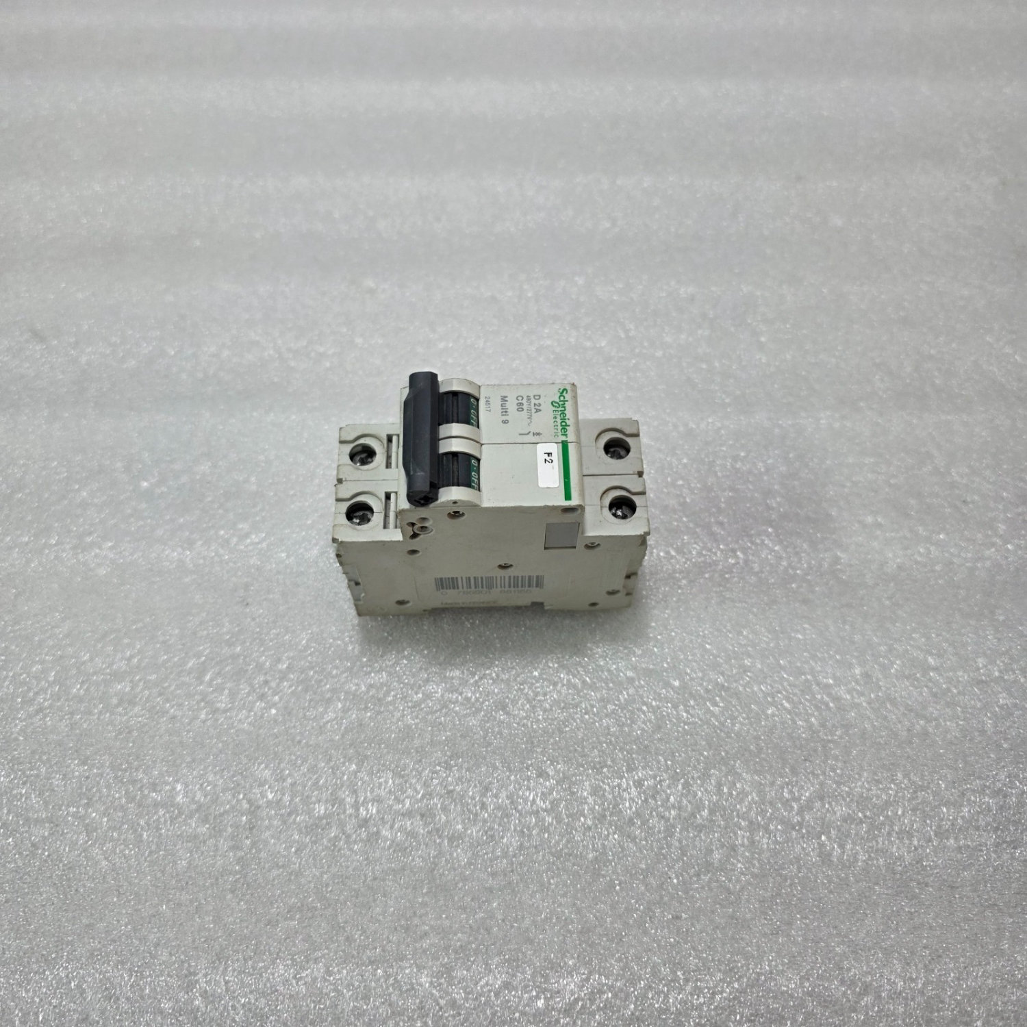 S ELECTRIC MULTI 9 C60 D2A 2 POLE MINIATURE CIRCUIT BREAKER MCB 2A 480Y/277V - Image 2