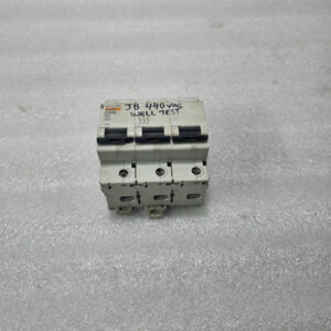 MERLIN GERIN MULTI9 C120N C80 3 POLE MCB 415V 10KA INDUSTRIAL CIRCUIT BREAKER