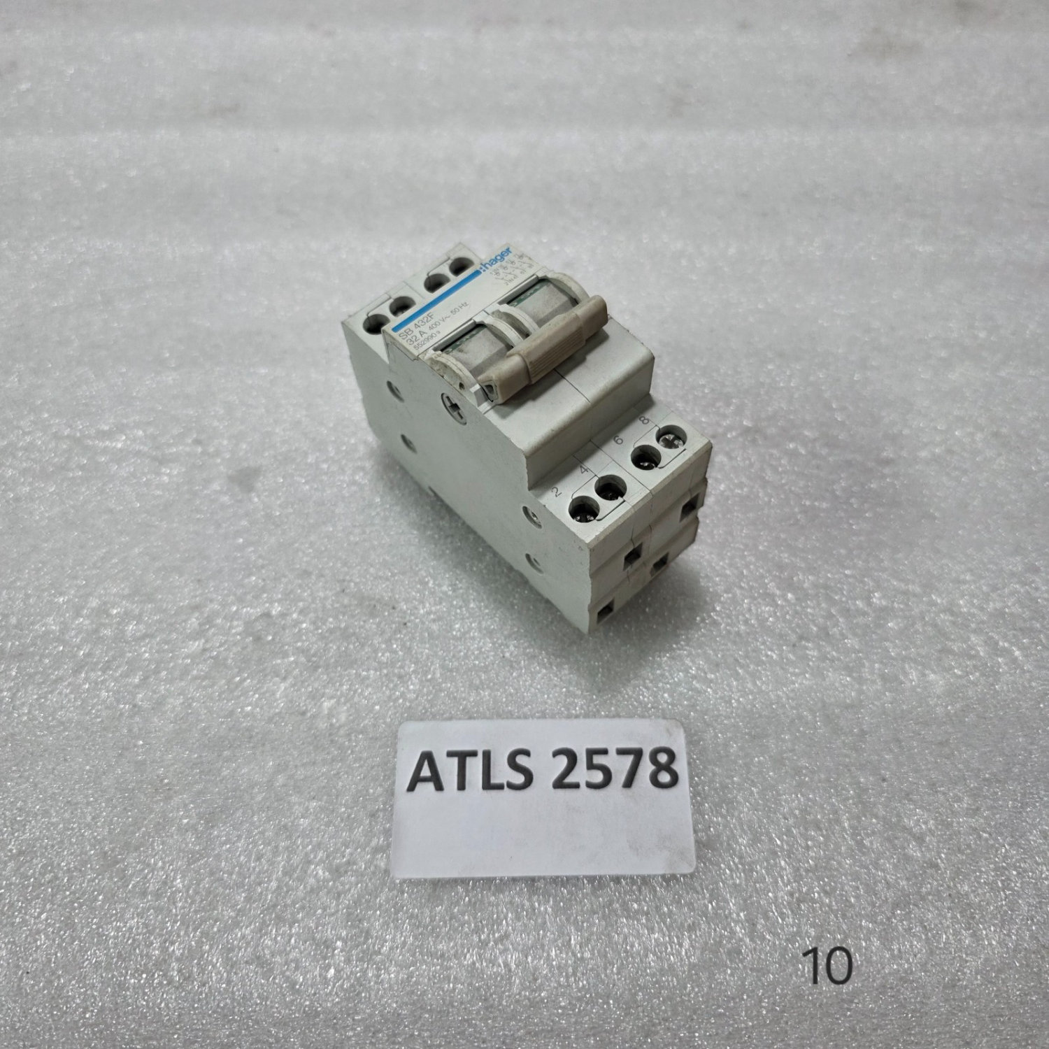 HAGER SB432F 32A 4-POLE CHANGEOVER TRANSFER SWITCH 400V DIN RAIL INDUSTRIAL - Image 5