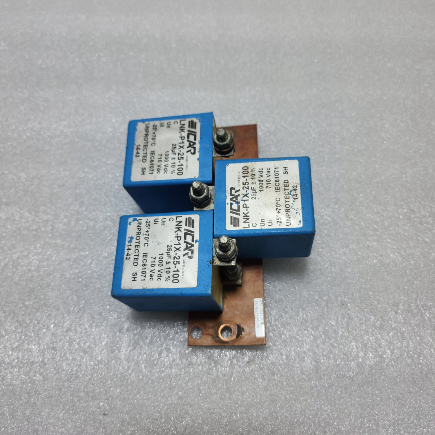 ICAR 1537700 DC LINK CAPACITORS LNK-P1X-25-100 - Image 3