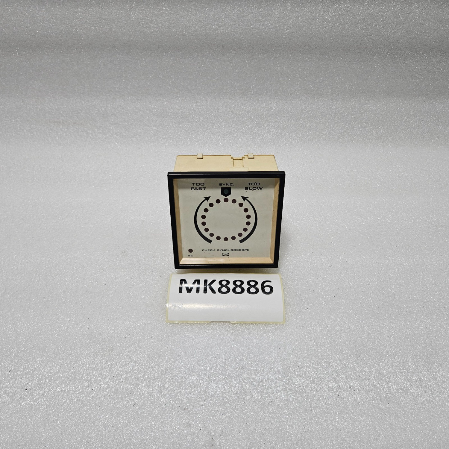 DEIF CHECK SYNCHROSCOPE PANEL METER GENERATOR SYNCHRONIZING INDICATOR 380–440V - Image 15