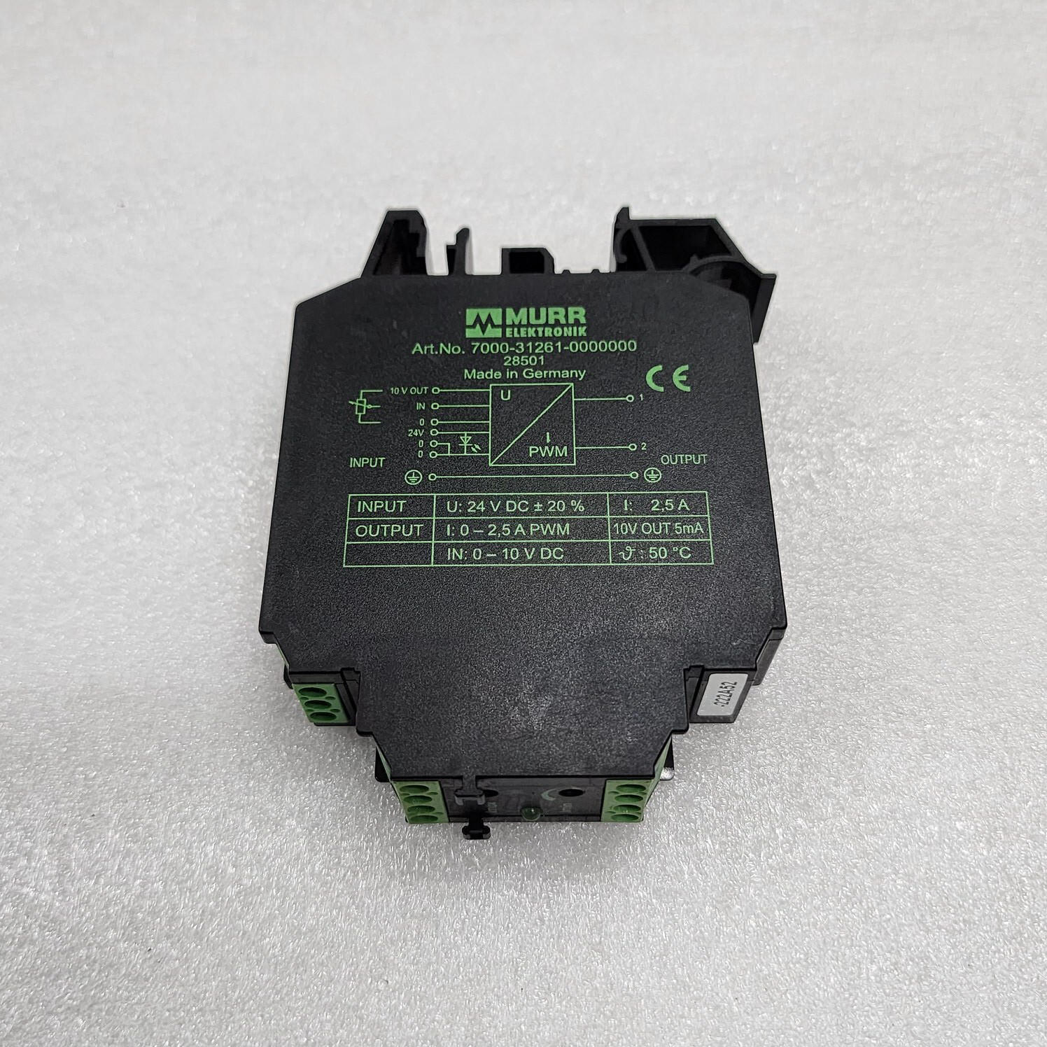 MURR ELEKTRONIK 7000-31261-0000000-28501 AMPLIFIER 24VDC - Image 3