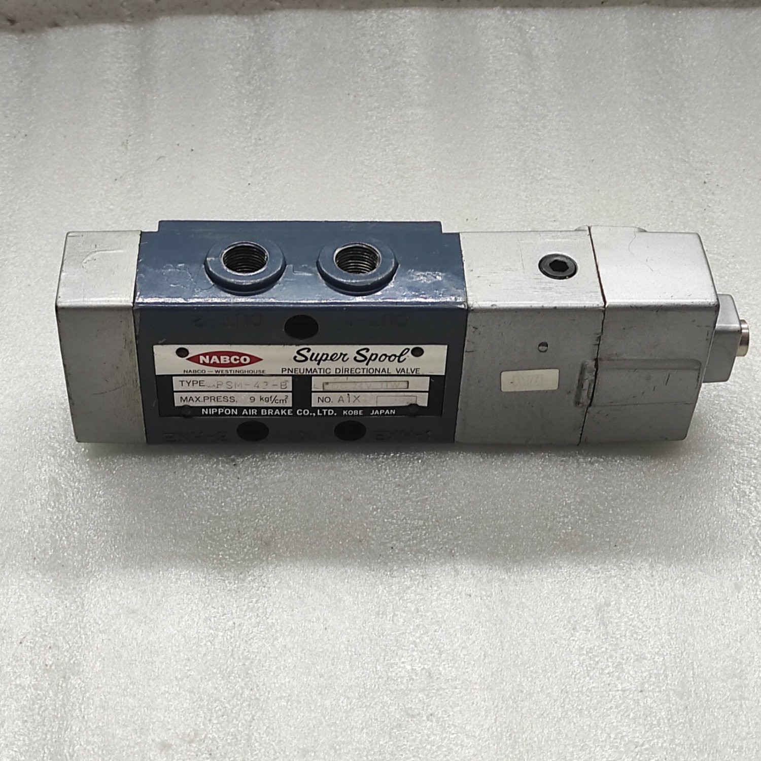 NABCO PSM-43-B PNEUMATIC DIRECTIONAL VALVE 9KGF/CM2 - Image 5