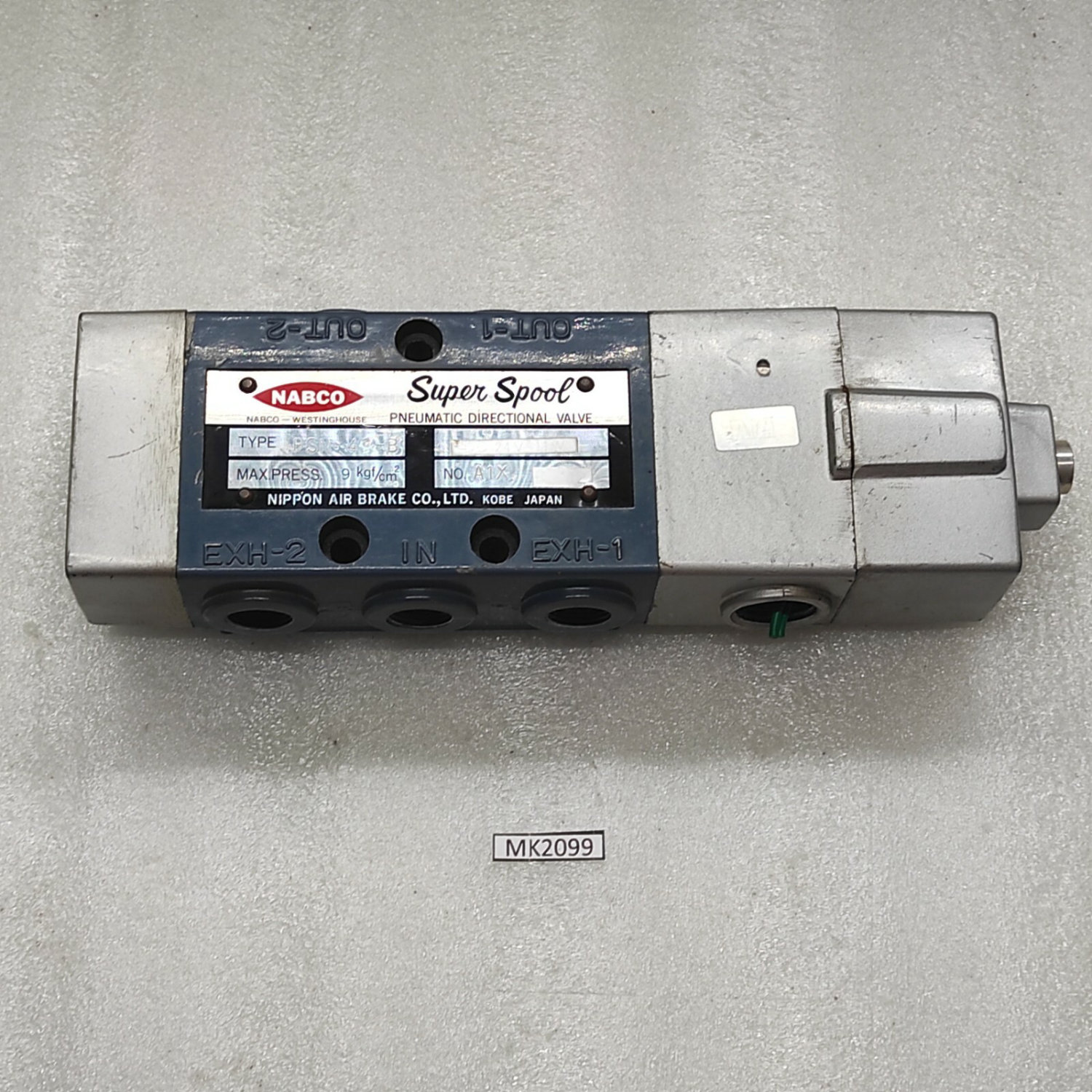 NABCO PSM-43-B PNEUMATIC DIRECTIONAL VALVE 9KGF/CM2 - Image 11