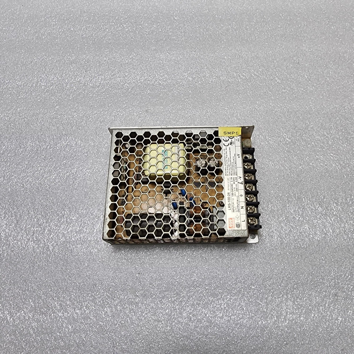 MEAN WELL LRS-100-24 AC-DC POWER SUPPLY 24VDC 4.5A - Image 2