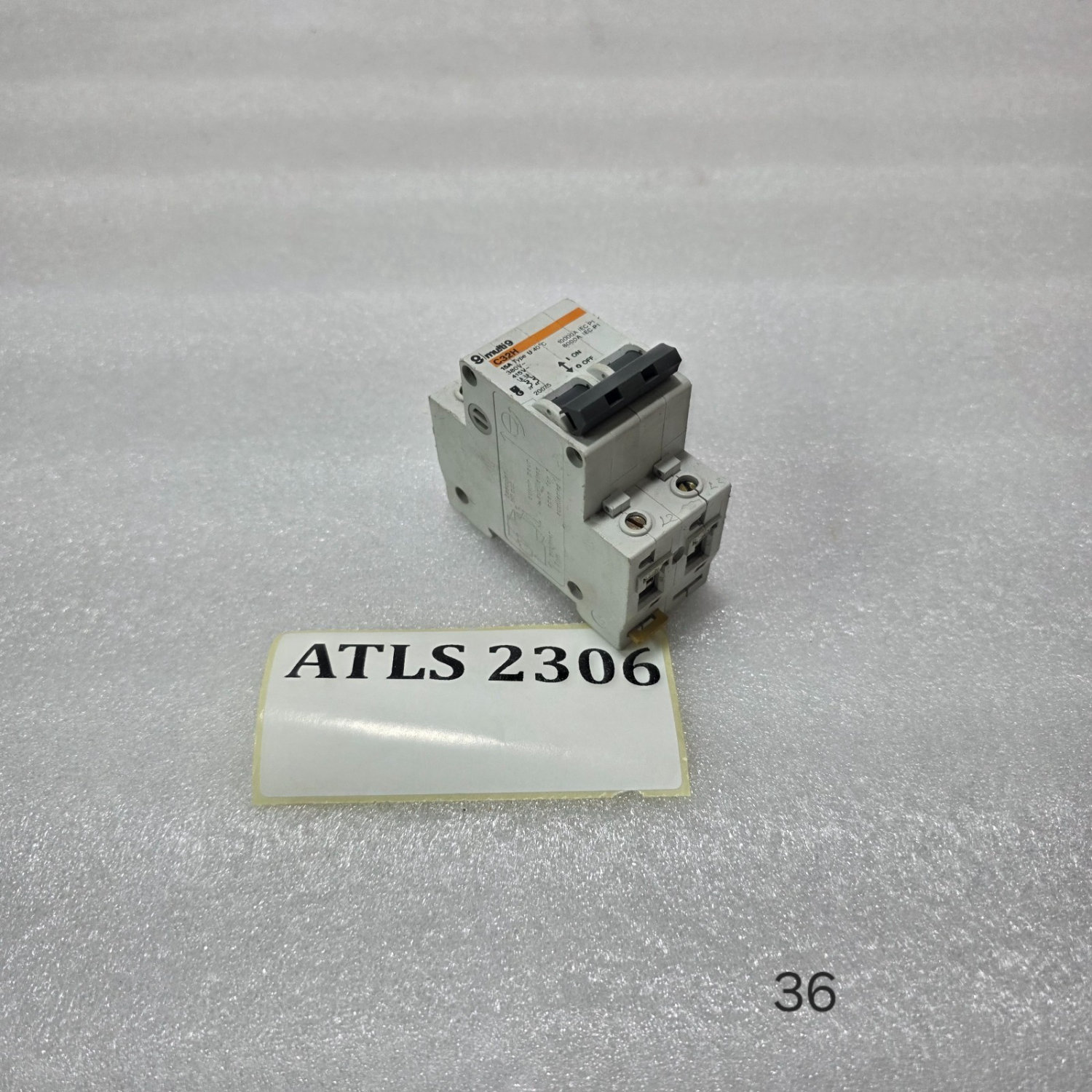 MERLIN GERIN MULTI9 C32H 15A 2P TYPE U DOUBLE POLE CIRCUIT BREAKER 380/415V IEC - Image 7