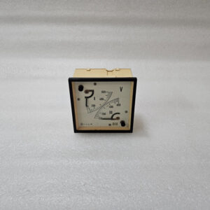 DEIF DUAL SCALE VOLTMETER PANEL METER 0–600V AC GENERATOR VOLTAGE INDICATOR PANE