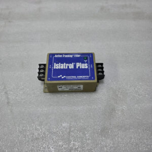 CONTROL CONCEPTS ISLATROL PLUS IC+105 ACTIVE TRACKING FILTER – 120VAC 5A POWER L
