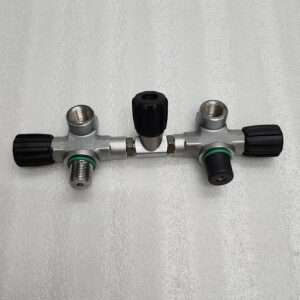 DOUBLE TANK MANIFOLD M25-300 DIVING CYLINDER VALVE 300 BAR