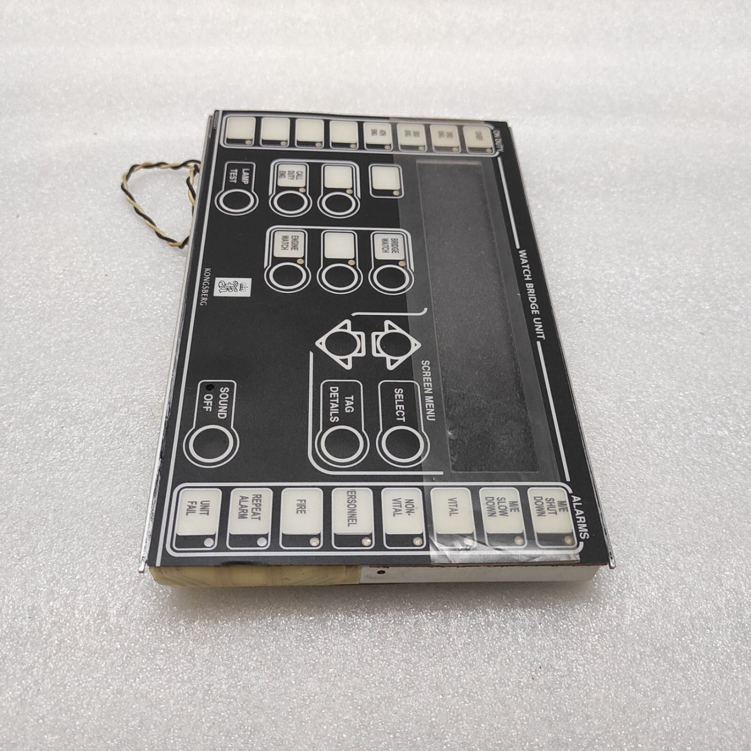 KONGSBERG HA459000A1 WATCH BRIDGE UNIT PWB51849A-V0 - Image 2