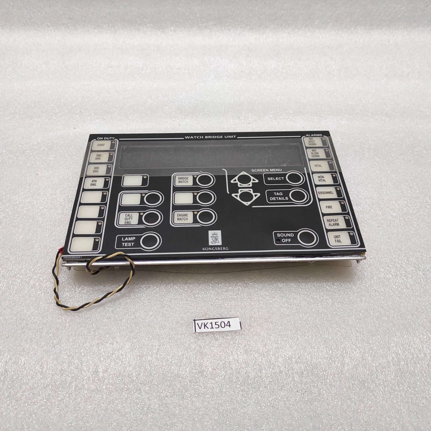 KONGSBERG HA459000A1 WATCH BRIDGE UNIT PWB51849A-V0 - Image 6
