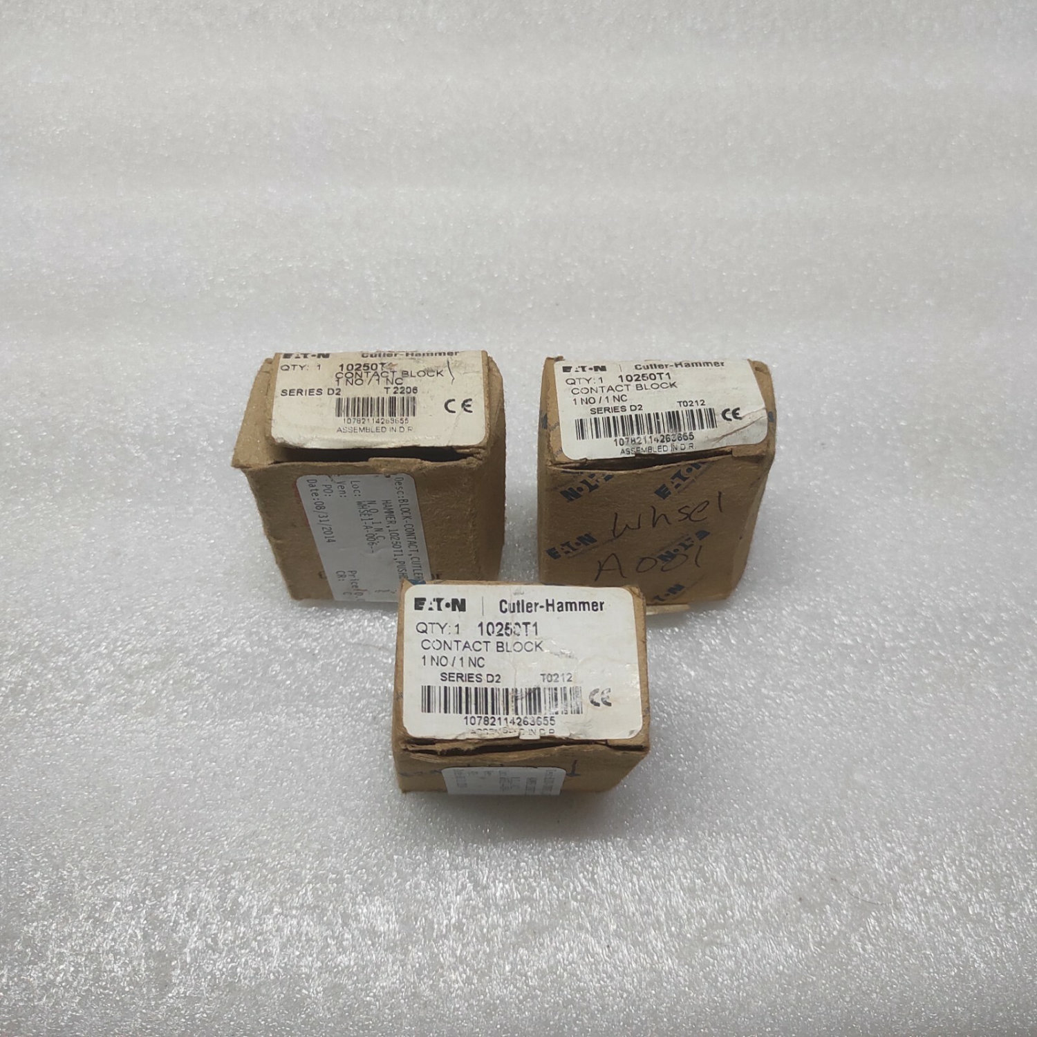 EATON CUTLER HAMMER 10250T1 CONTACT BLOCK - Image 10