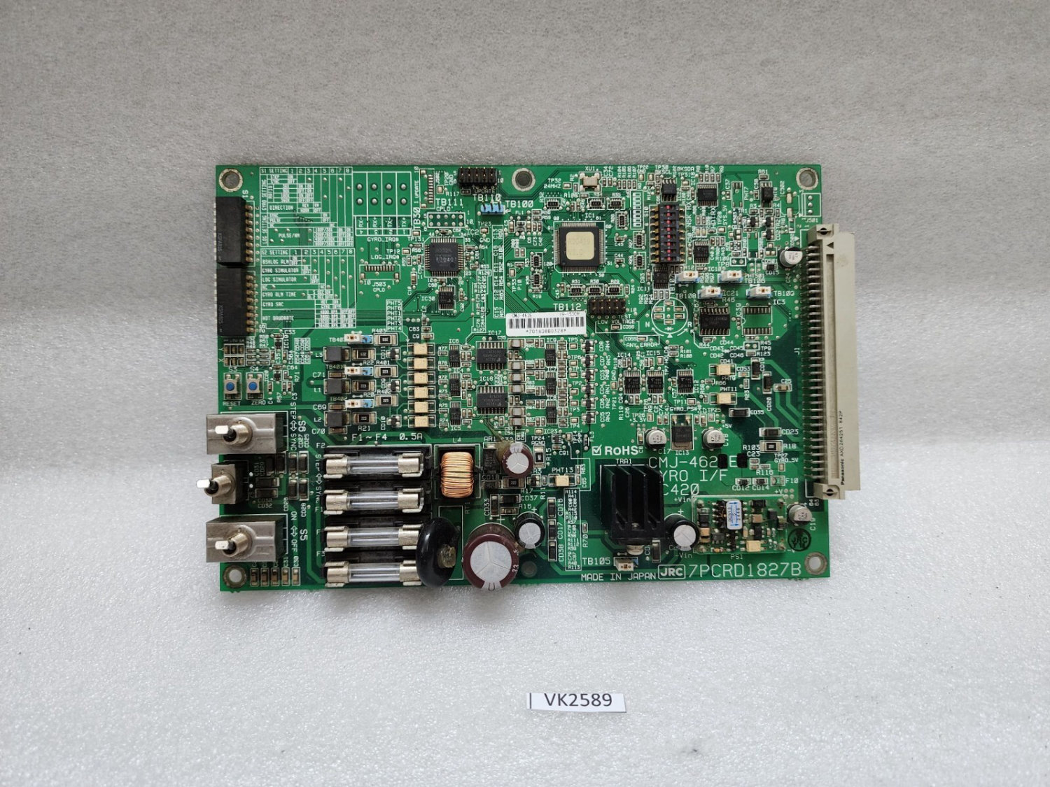 JRC CMJ-462E GYRO I/F BOARD 7PCRD1827B - Image 7