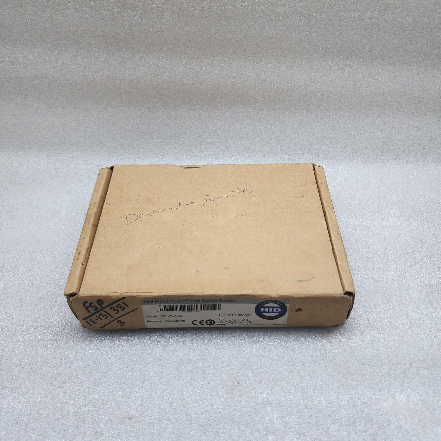 HID PROX 5355AGN00 WALL SWITCH READER 5355-300-01 FW 5355-520-08 - Image 7