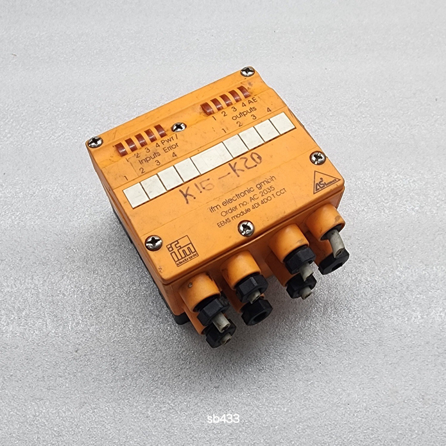 IFM ELECTRONIC AC2035 EEMS MODULE 4DI 4DO T CCT - Image 8