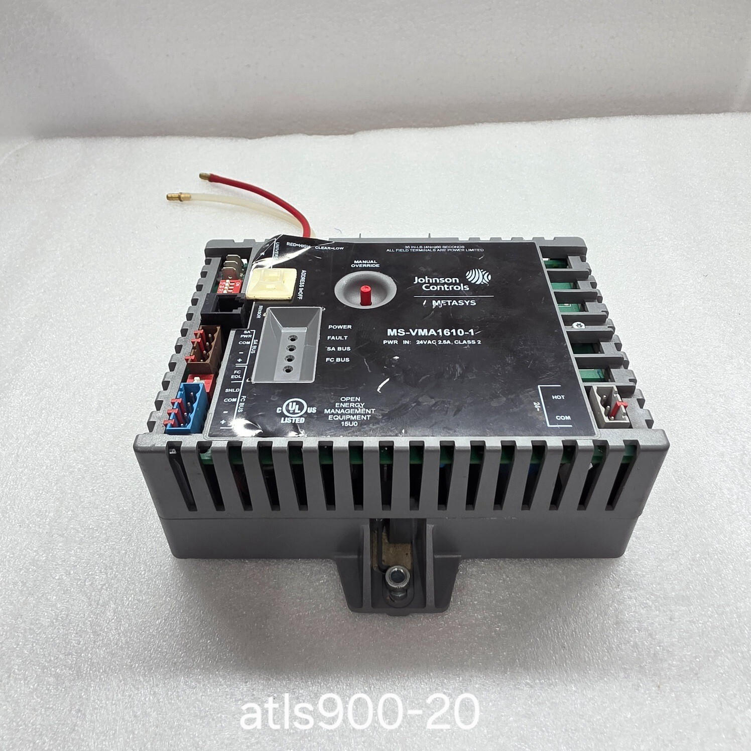 JOHNSON CONTROLS MS-VMA1610-1 VARIABLE AIR VOLUME CONTROLLER 24V - Image 8