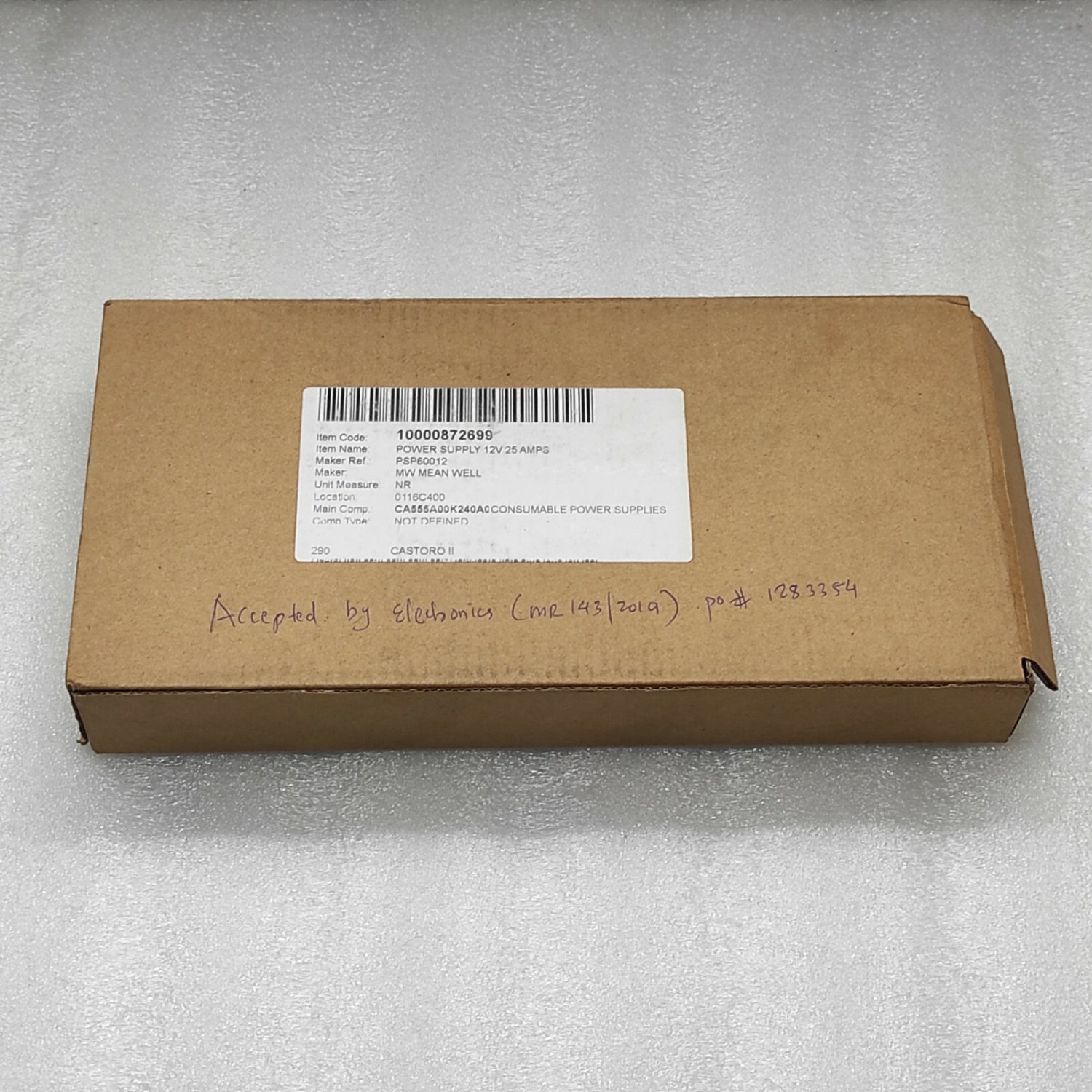 MEAN WELL LRS-350-12 POWER SUPPLY 12VDC 29A
