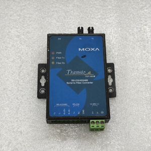 MOXA TRANSIO TCF-142-M RS-232/422/485 SERIAL TO FIVER CONVERTER