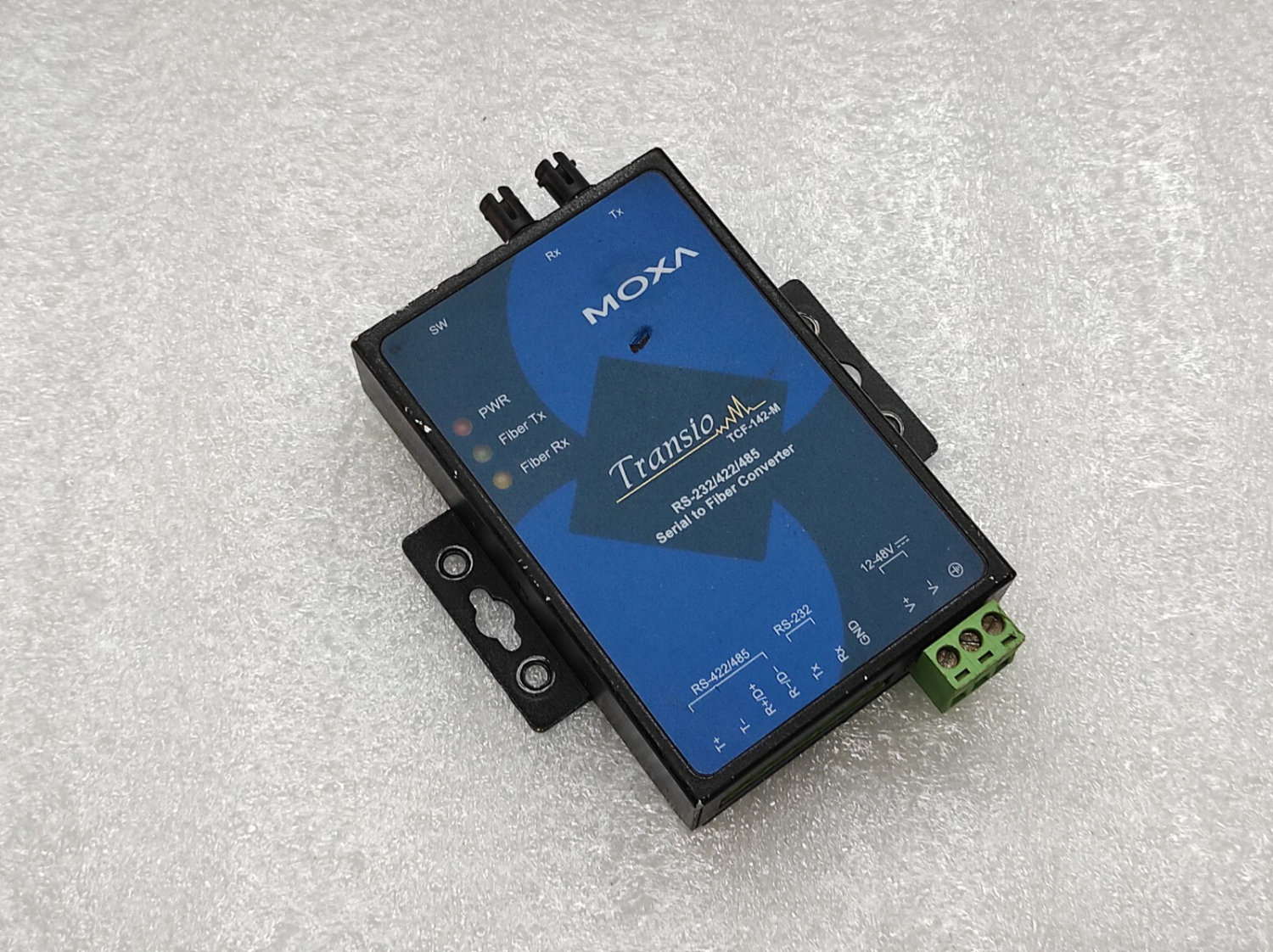 MOXA TRANSIO TCF-142-M RS-232/422/485 SERIAL TO FIVER CONVERTER - Image 2