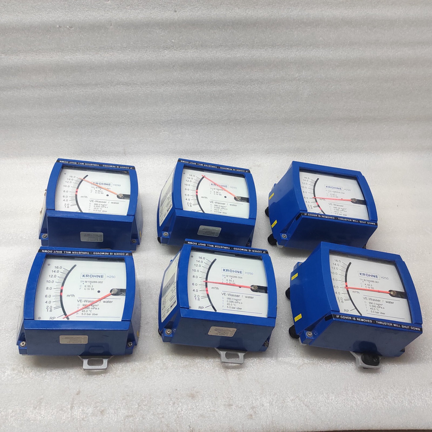 KROHNE H250 VARIABLE AREA FLOWMETER H250/RR/M9/K2 78BAR - Image 10