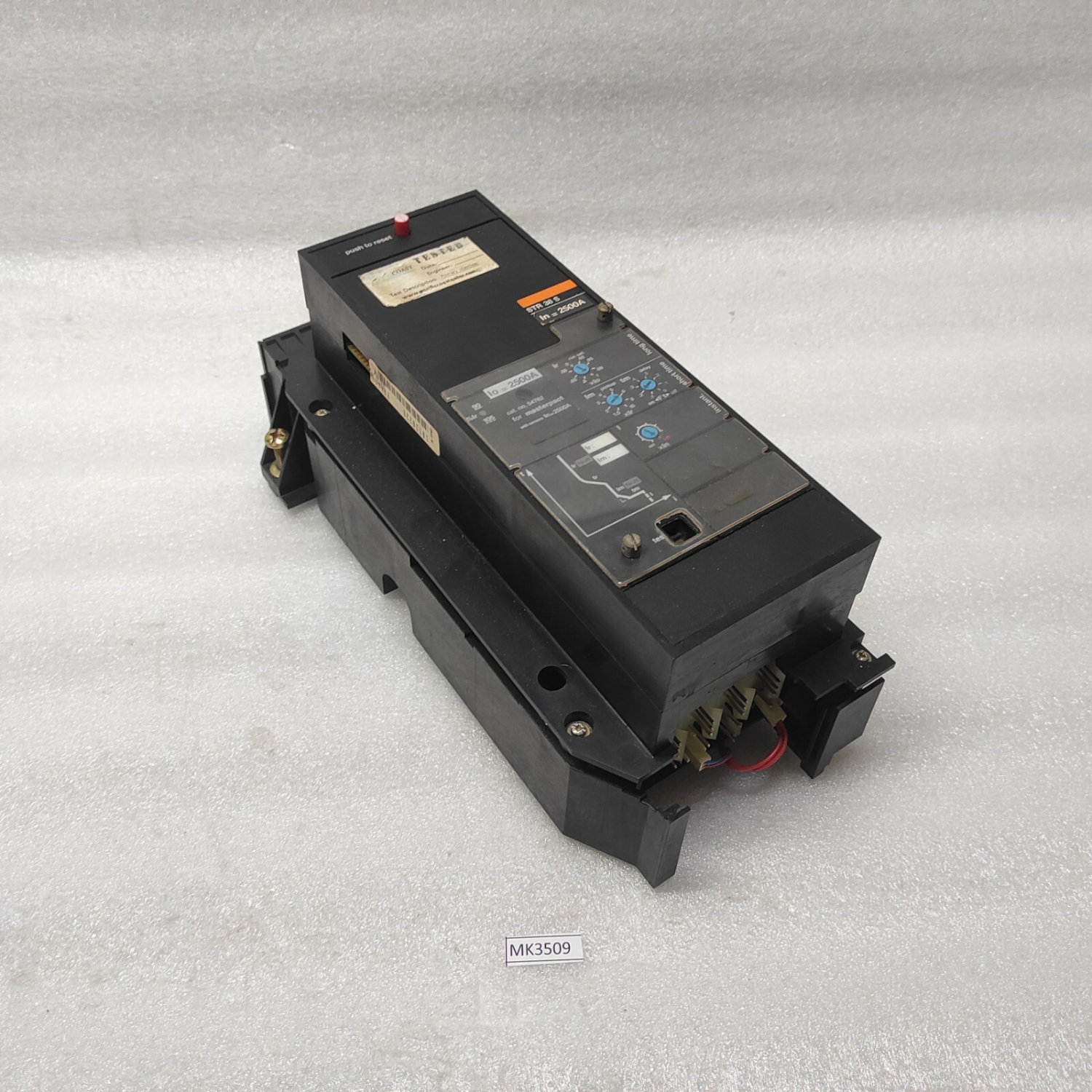MERLIN GERIN STR38S MASTERPACT CIRCUIT BREAKER TRIP UNIT 54762 2500A - Image 9