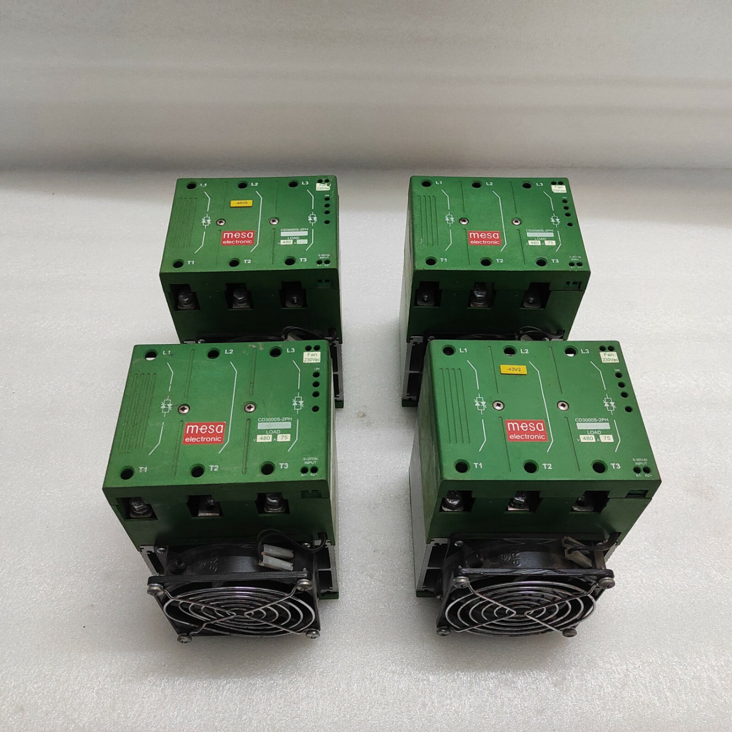 MESA ELECTRONIC CD3000S-2PH/75A/-/480V/NO/SSR/ZC/NF THYRISTOR UNIT - Image 10