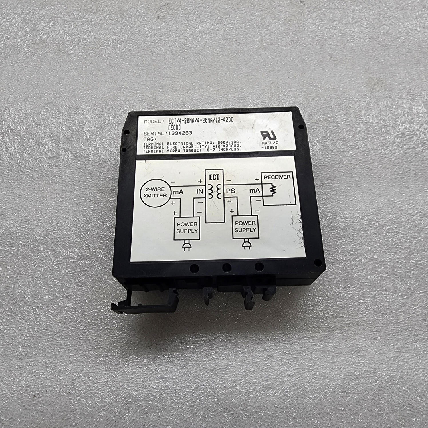 MOORE ECT SIGNAL ISOLATOR CONVERTER - Image 4