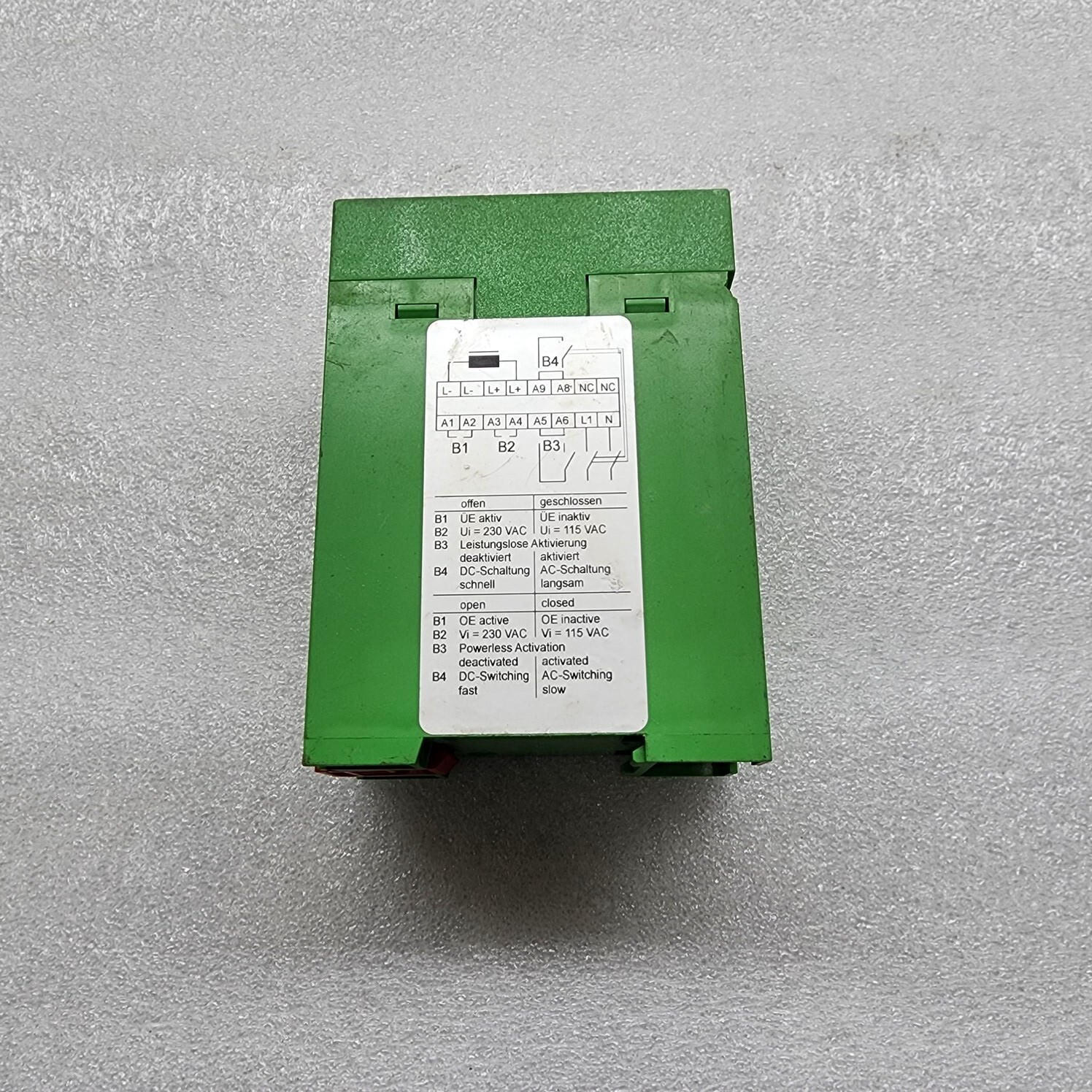 KENDRION 33 43311A03 SINGLE PHASE OVEREXCITATION RECTIFIER E8037A/W3 230/115VAC - Image 4