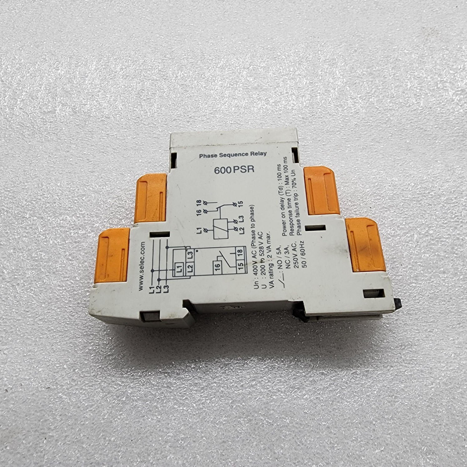 SELEC 600PSR PHASE SEQUENCE RELAY - Image 3