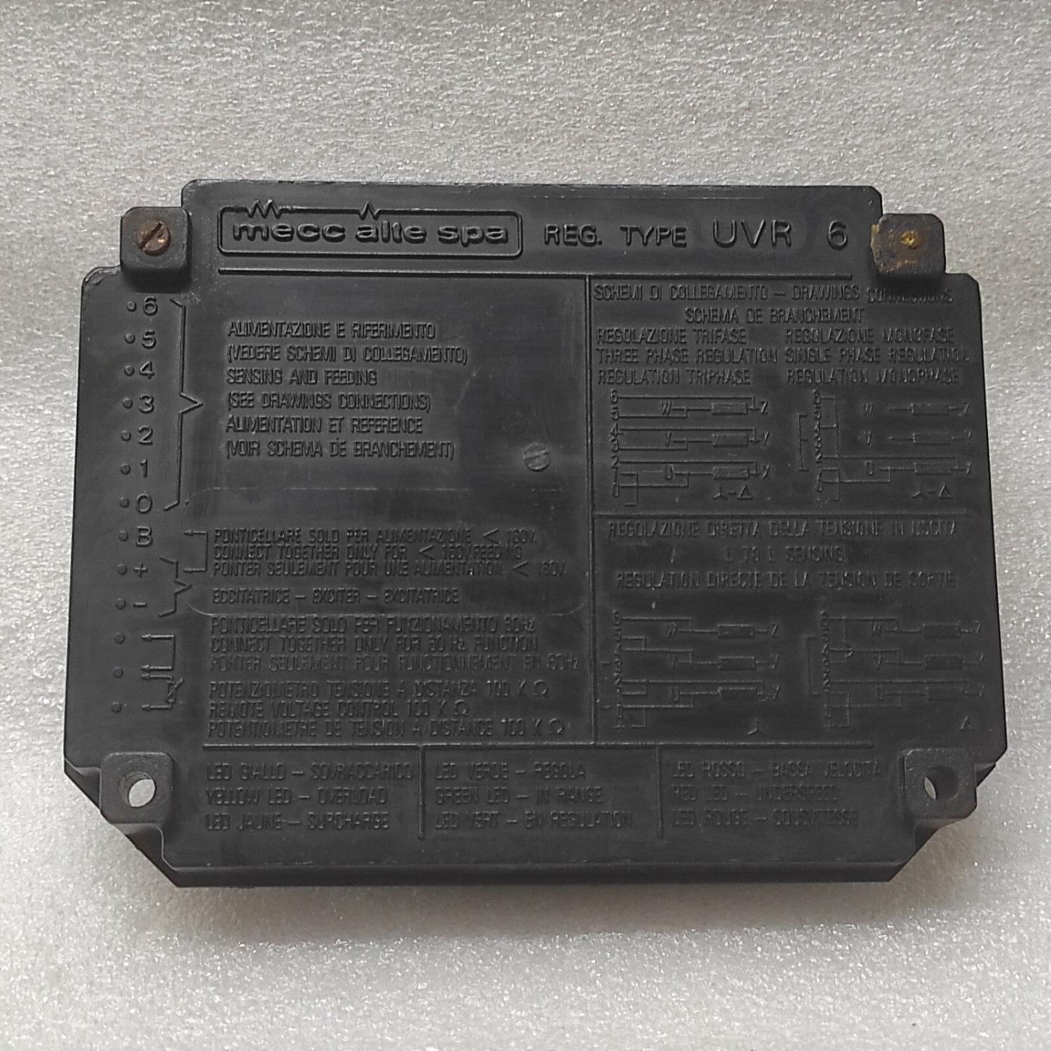MECC ALTE SPA VRA8171SI-A UVR6 PSA9861SUA - Image 5