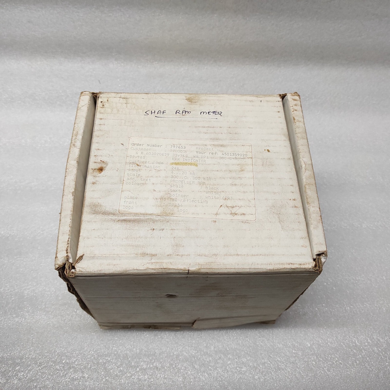 NIEAF MEASURING D3V96S PITCH INDICATOR 90913 24V - Image 9