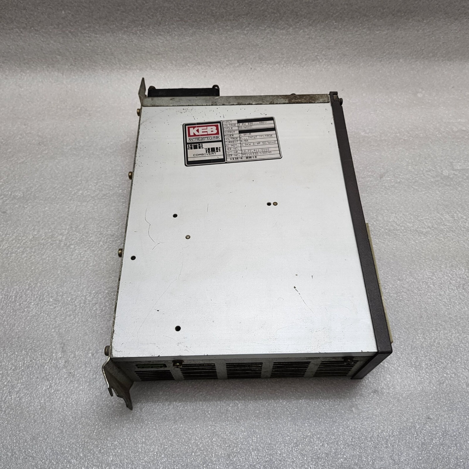 KEB 12.F0.R11-0000 FREQUENCY DRIVE 4.0 KW 6.6KVA KARL E BRINKMANN - Image 4