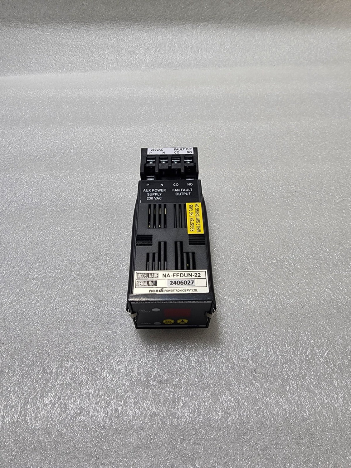 NANDI NA-FFDUN-22 FAN FAILURE DETECTION RELAY BRAND NEW - Image 3