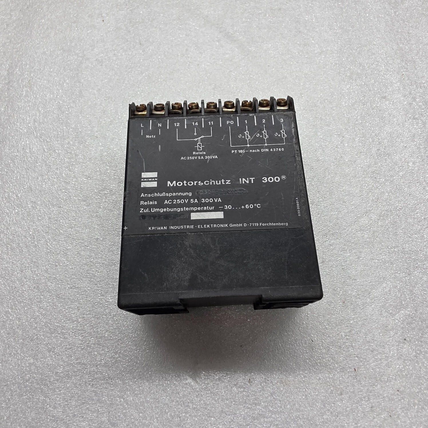 KRIWAN MOTORSCHUTZ 300 MOTOR PROTECTOR - Image 3