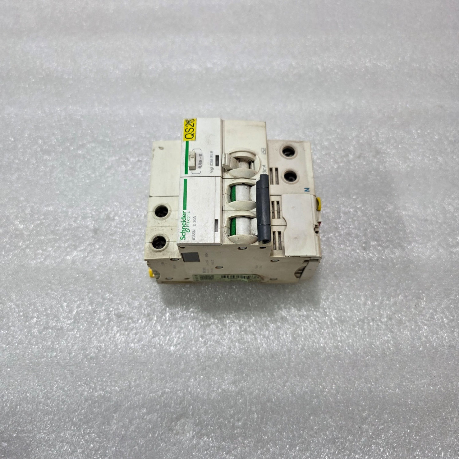 S ELECTRIC IC65N D20A 2P MCB WITH VIGI IC65 ELE 30MA RCD ADD-ON COMBINED UNIT - Image 2
