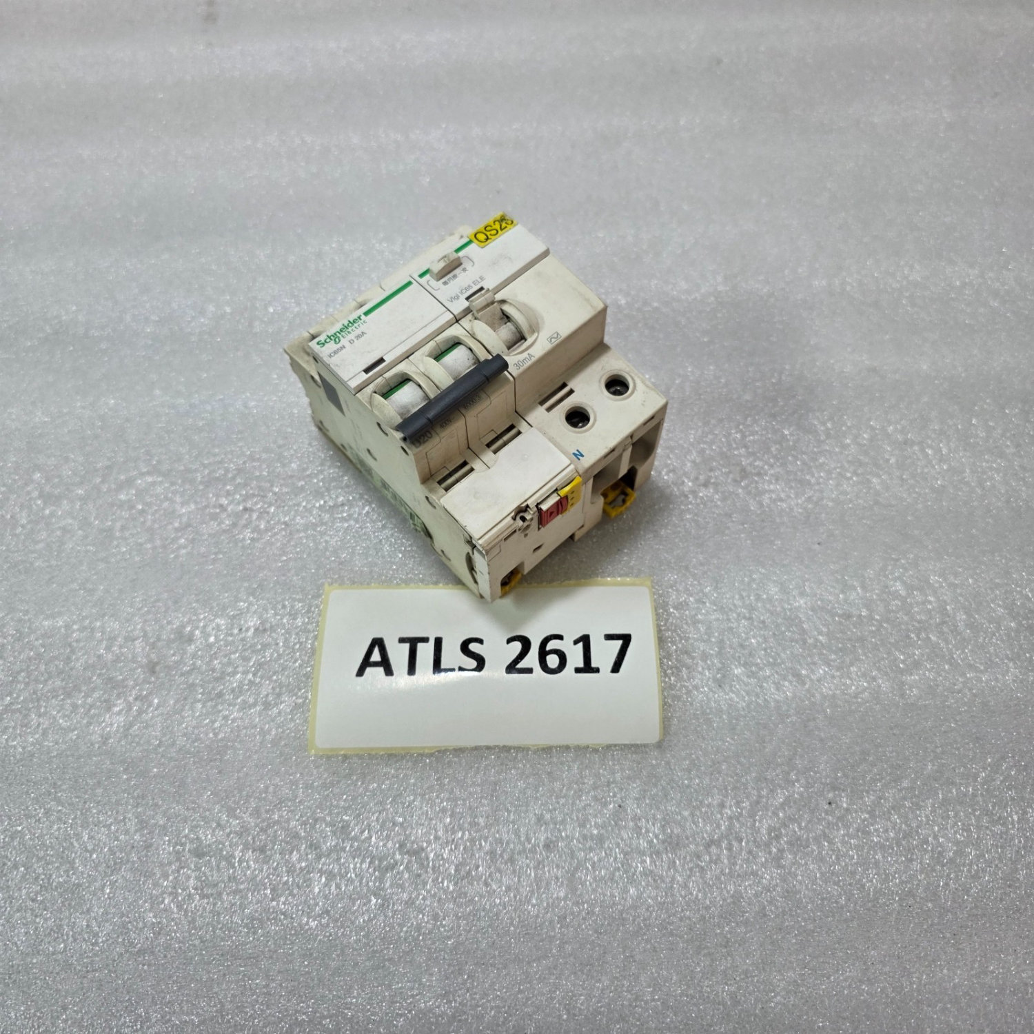 S ELECTRIC IC65N D20A 2P MCB WITH VIGI IC65 ELE 30MA RCD ADD-ON COMBINED UNIT - Image 6