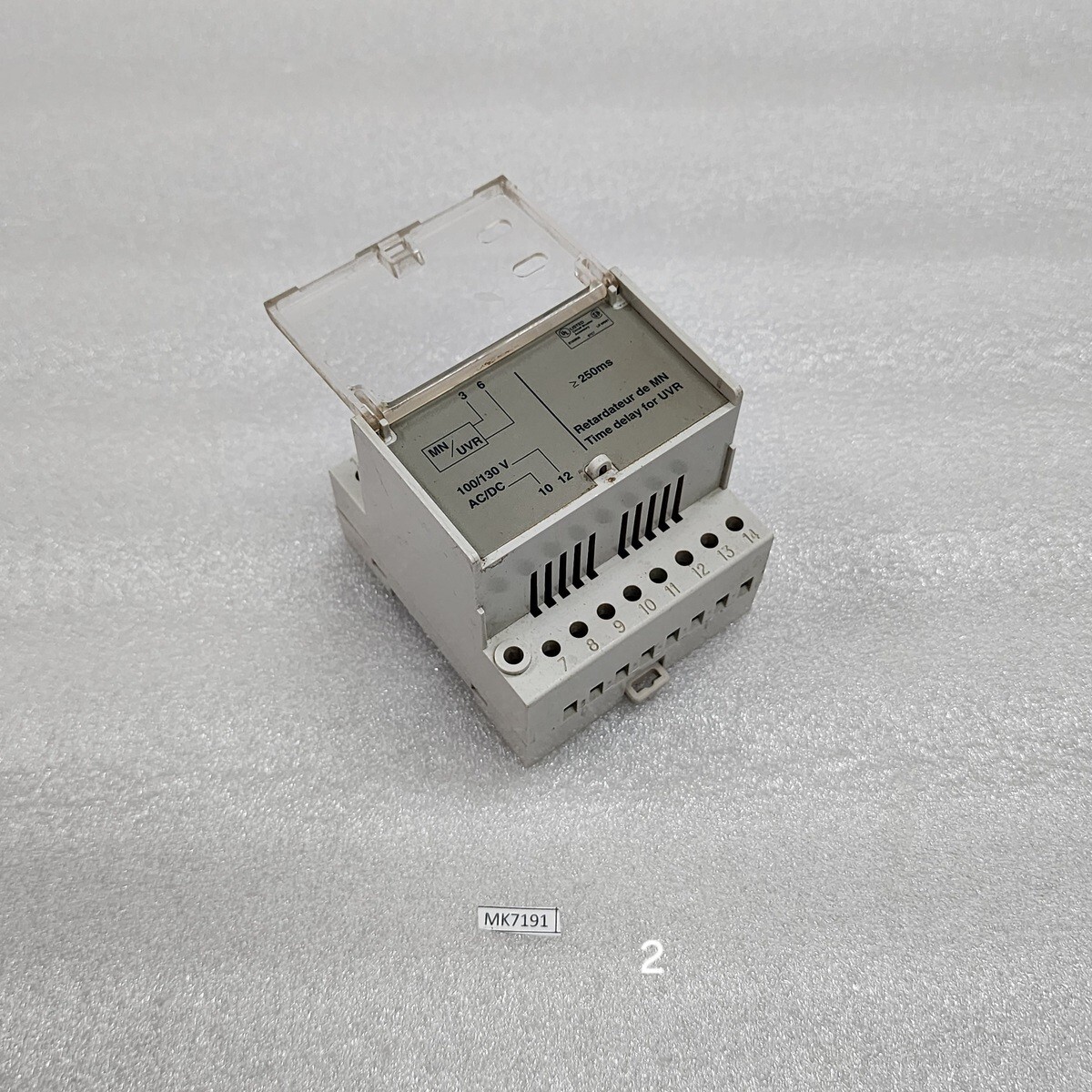 33684 DELAY UNIT MN/UVR 100-130V AC/DC - Image 6