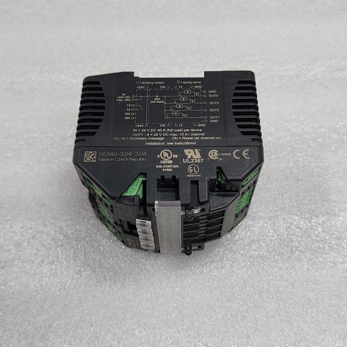 MURR ELEKTRONIK MICO 4.10 SPEED START POWER CONTROL 9000-41034-0401000 24VDC - Image 4