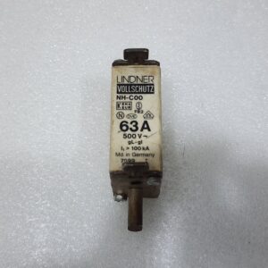 LINDNER NH-C00 63A FUSE 7099 63A/500V