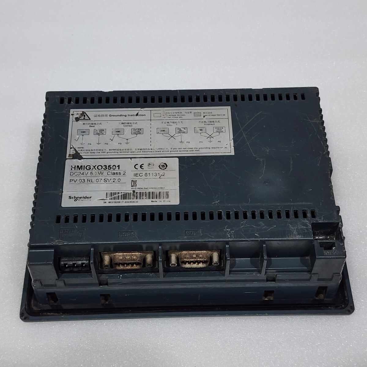 HMIGXO3501 TOUCH PANEL TERMINAL DC24V - Image 3