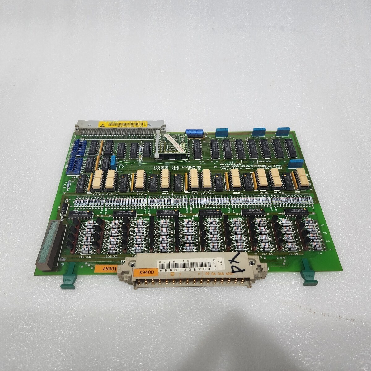 GROSSENBACHER ELECTRONIC AG FMS-5 OUTPUT CARD 40X0.1A/24V