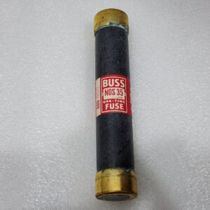 BUSSMAN NOS35 35A ONE TIME FUSE 35A/600V LOT OF 8 UNIT