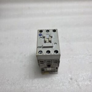 ALLEN-BRADLEY CAT 100-C30-00 SER C CONTACTOR COIL VOLTAGE 24V AC