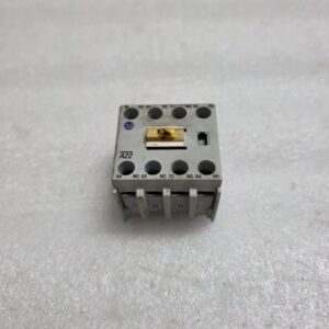 2 UNIT X ALLEN BRADLEY CAT 100-F SER B AUXILIARY CONTACT BLOCK LOT OF 2 UNIT