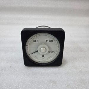 SHANGHAI ZI YI MARINE INSTRUMENT 45C3-V 0–3000A ANALOG AMMETER 10V PANEL METER