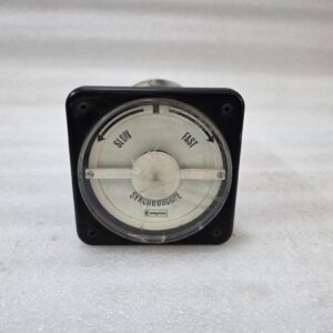 CROMPTON 077-140 SYNCHROSCOPE METER 120V 50/60HZ PANEL MOUNT ANALOG GENERATOR SY