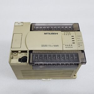 MITSUBISHI MELSEC FX2N-16MR-ES/UL PROGRAMMABLE CONTROLLER 100-240VAC BODY CRACK