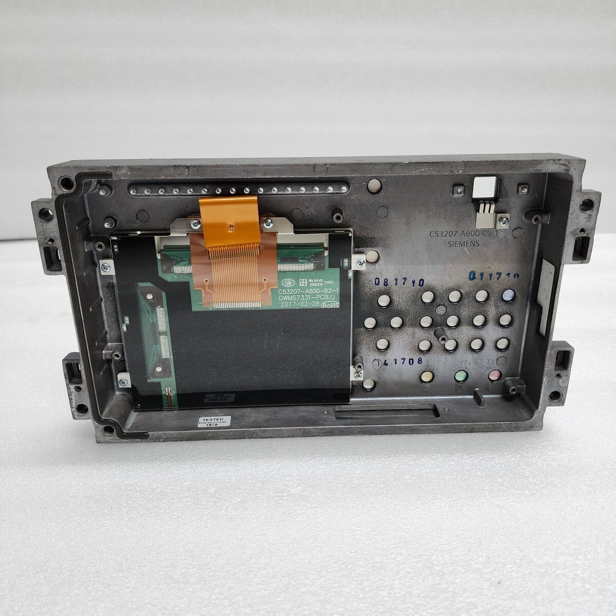 SIEMENS SIPROTEC 7SJ82 FRONT DISPLAY PANEL BROKEN - Image 5