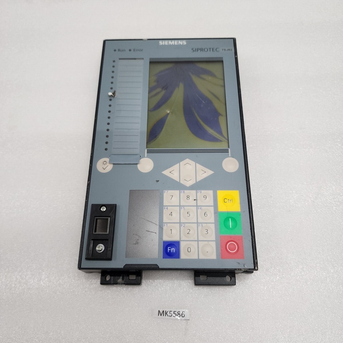 SIEMENS SIPROTEC 7SJ82 FRONT DISPLAY PANEL BROKEN - Image 6